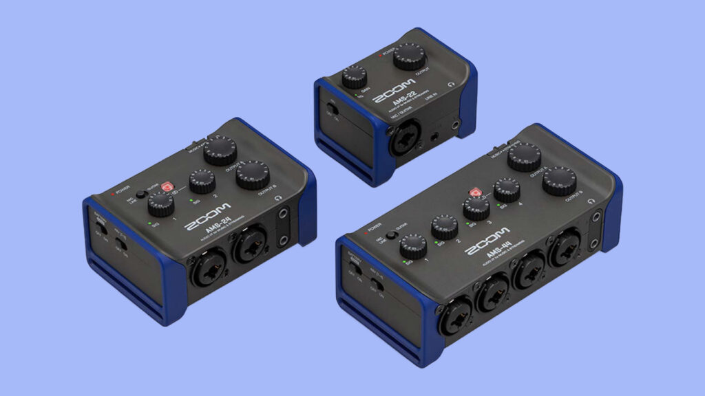 Zoom - AMS-22、 AMS-24、 AMS-44 音頻接口