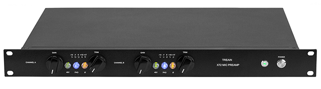 Treain - X72 Stereo 話筒放大器 Treain - X72 Stereo 話筒放大器