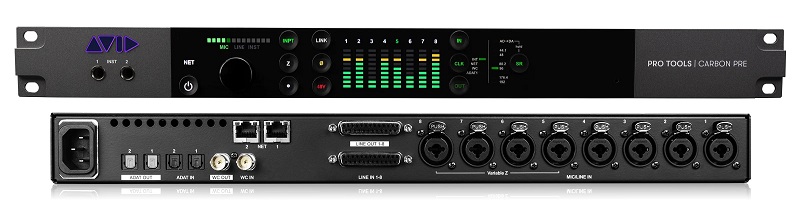 Avid Pro Tools Carbon Pre 話放 Avid Pro Tools Carbon Pre 話放