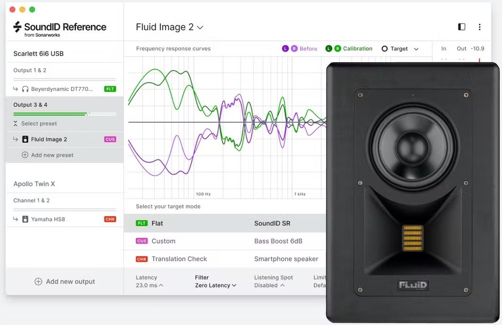 Fluid Audio Image 2監(jiān)聽音箱