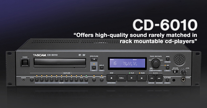 tascam cd 6010 新款CD機，帶記憶功能