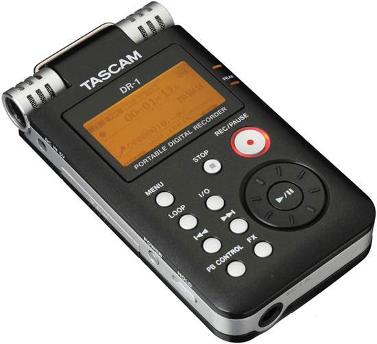 Tascam DR-1 24bit數(shù)字手持錄音機(jī)