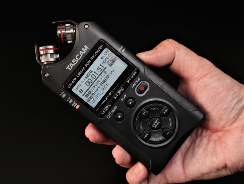 TASCAM X 戰(zhàn)警祭：DR-05X、DR-07X、DR-40X 系列便攜式錄音機測評