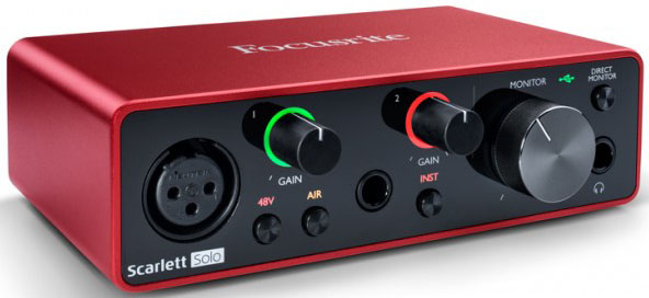 Focusrite 發(fā)布第三代 Scarlett 音頻接口系列，USB-C 接口 + 24 / 192 配置