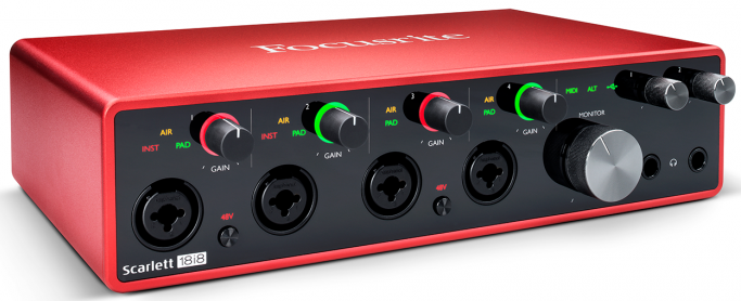 Focusrite 發(fā)布第三代 Scarlett 音頻接口系列，USB-C 接口 + 24 / 192 配置