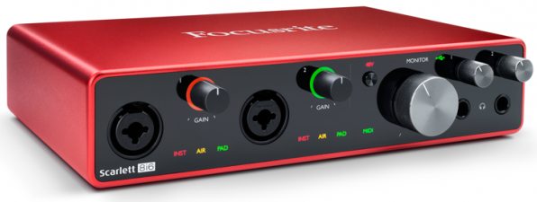 Focusrite 發(fā)布第三代 Scarlett 音頻接口系列，USB-C 接口 + 24 / 192 配置