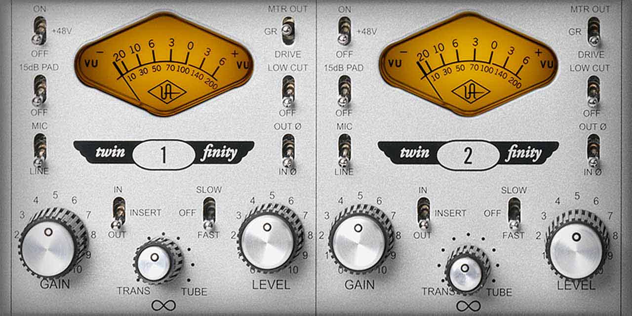 Universal Audio 4-710D 4 路話(huà)放連1176類(lèi)壓限及數(shù)字輸出