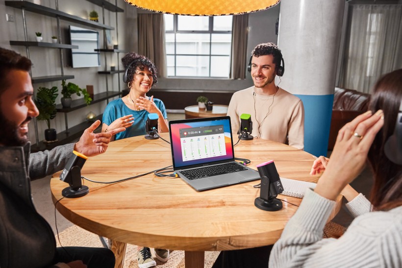 Rode 發(fā)布播客和直播軟件 Rode Connect，可以同時混合 4 只 USB 話筒